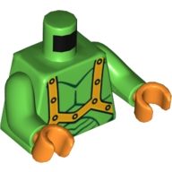 Lego tělo, světle zelená (4589994)